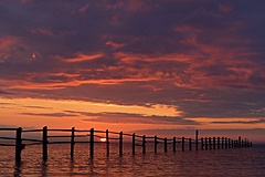 Abendstimmung am Ostseestrand